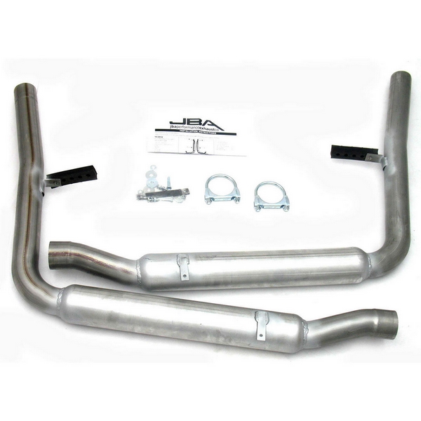 2 1/2 "Natural Dual Rear Exit Stainless Steel